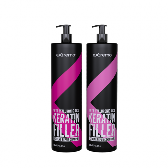 Набір для пошкодженого волосся EXTREMO Filler Keratin