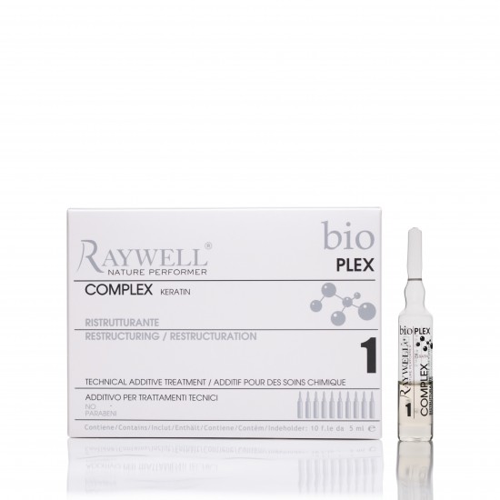 Набір для пошкоденого волосся з кератином Raywell bio Plex